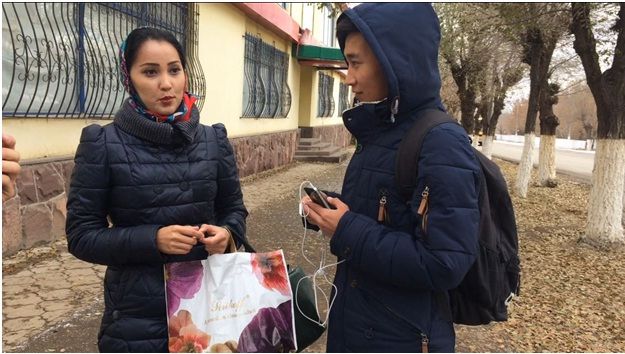 In medical college of the city of Zhezkazgan there have taken place the actions devoted to the 25 anniversary of Independence of the Republic of Kazakhstan within the Republican stocks "Youth for Traditional Values" and "25 noble causes"